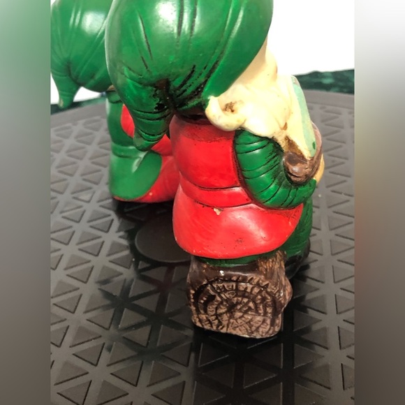 Vintage Homco Toy Making Elves Gnomes Christmas Set of 2 - Picture 14 of 15